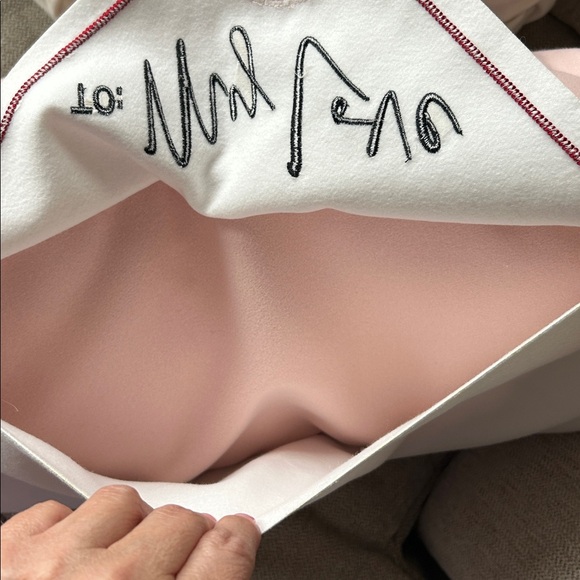 NEW! Shabby Chic Vintage Inspired Valentines postage Post Card Love Heart Pillow - Picture 7 of 8